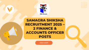 Samagra Shiksha Recruitment 2025 – 2 Finance & Accounts Officer Posts