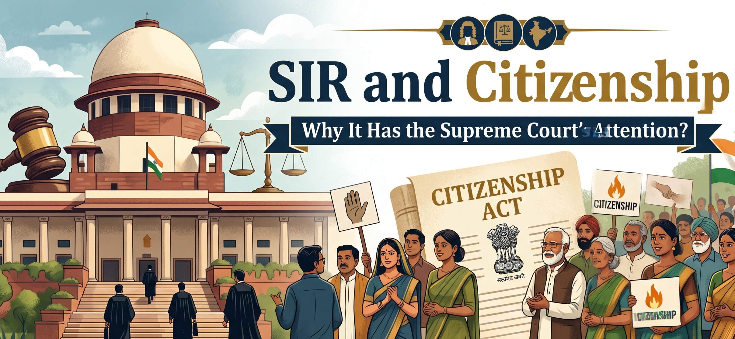 SIR and Citizenship : Why It has the Supreme Court’s attention?